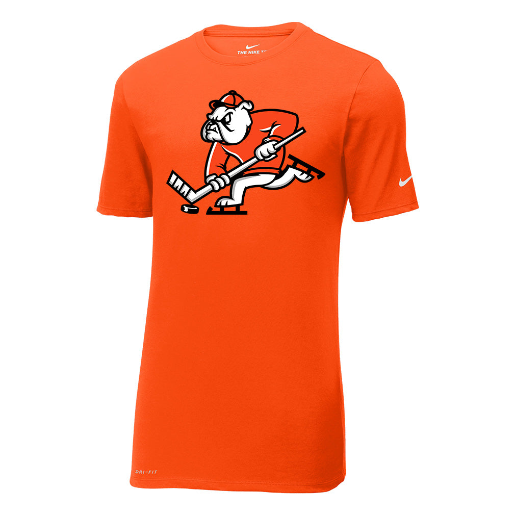 Springfield Bulldogs - Nike Dri-FIT Cotton Poly Tee