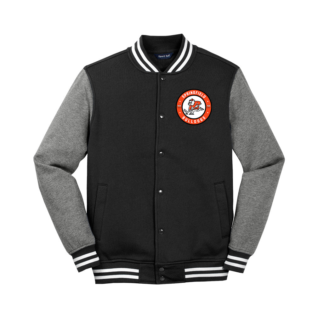 Springfield Bulldogs - Sport-Tek Fleece Letterman Jacket