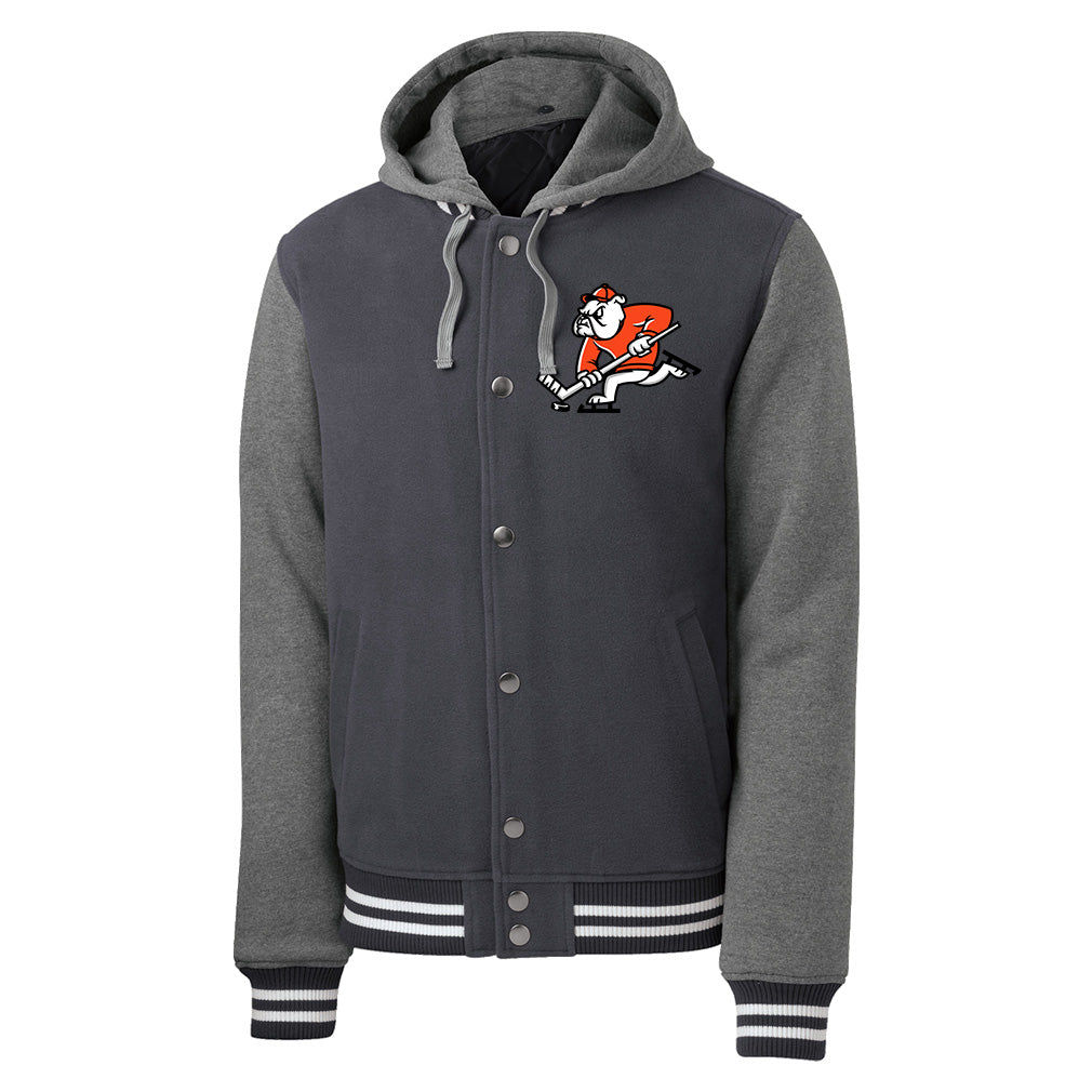Springfield Bulldogs - Sport-Tek Insulated Letterman Jacket