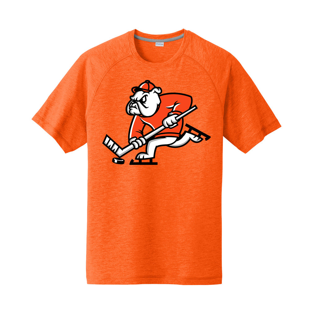 Springfield Bulldogs - Sport-Tek PosiCharge Tri-Blend Wicking Raglan Tee