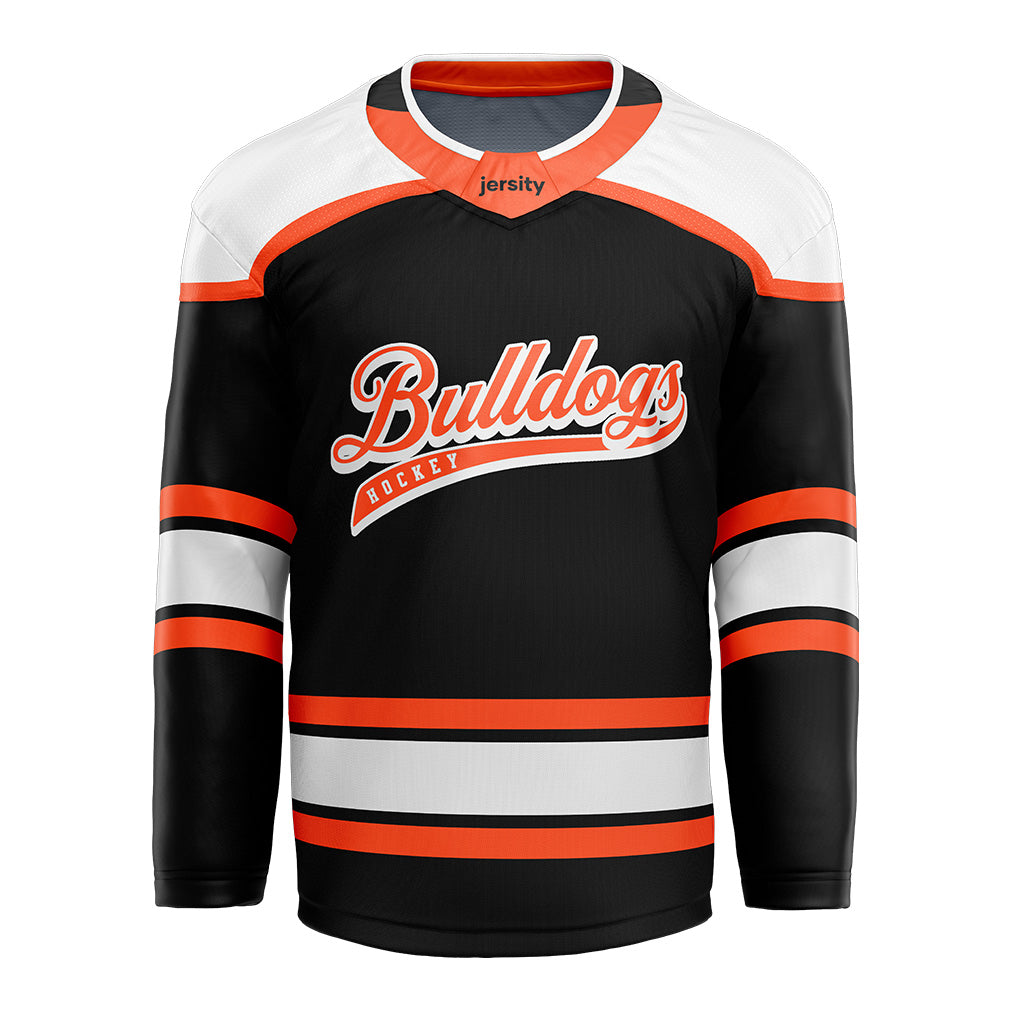Springfield Bulldogs - Black Hockey Jersey