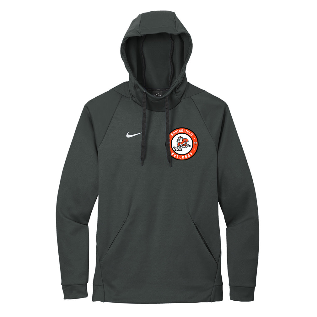 Springfield Bulldogs - Nike Therma-FIT Pullover Fleece Hoodie